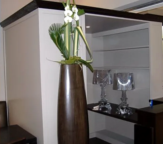 Rangement blanc sur mesure